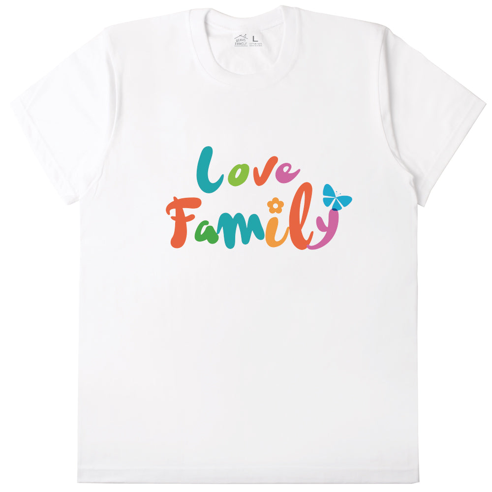 Love Makes a Family Matching Shirts